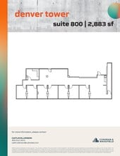 1905 Sherman St, Denver, CO for lease Floor Plan- Image 1 of 1