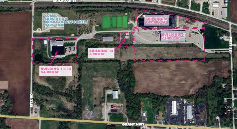 300 N West St, Marengo, IL à vendre - Photo du bâtiment - Image 2 de 4