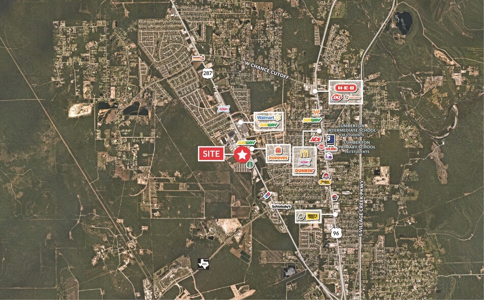 River Birch Dr & Highway 287, Lumberton, TX for sale - Building Photo - Image 3 of 3