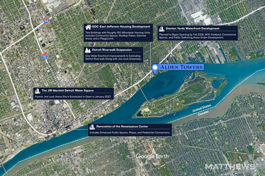 8100-8106 E Jefferson Ave, Detroit, MI for sale - Building Photo - Image 3 of 4