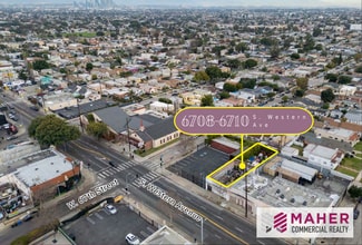 6710 S Western Ave, Los Angeles, CA - Aerial map view - Image1