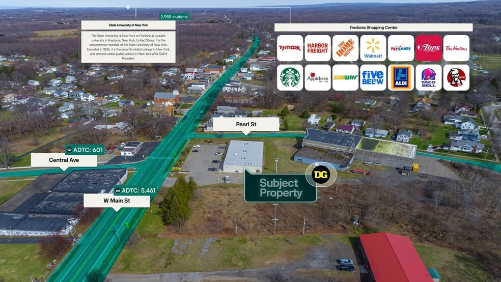 54 W Main St, Brocton, NY à vendre - Aérien - Image 3 de 3
