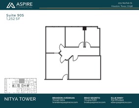 2211 Norfolk St, Houston, TX for lease Floor Plan- Image 1 of 1