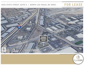 4535 Statz St, North Las Vegas, NV - Aerial  map view