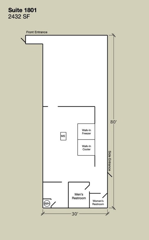 1801 South Bend Ave, South Bend, IN for lease Floor Plan- Image 1 of 1