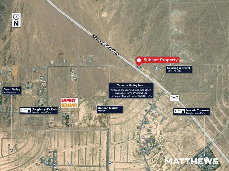 6981 N Nevada Highway 160, Pahrump, NV à vendre - Photo du bâtiment - Image 3 de 3