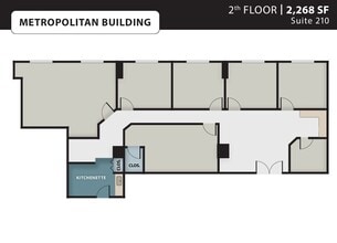 8720 Georgia Ave, Silver Spring, MD for lease Floor Plan- Image 2 of 2
