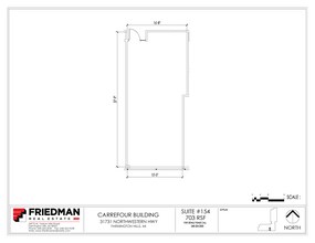 31731 Northwestern Hwy, Farmington Hills, MI à louer Plan d’étage- Image 1 de 1