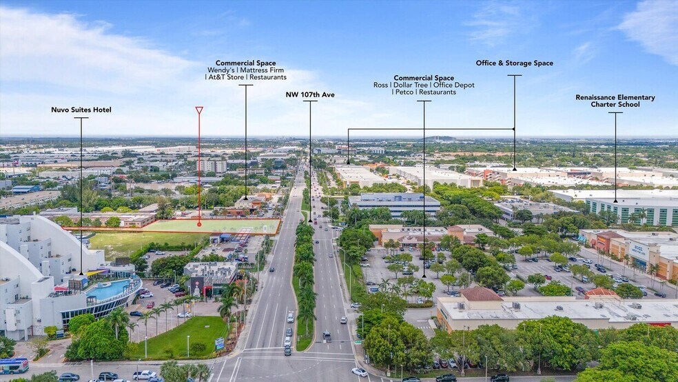 10765 NW 19th St, Sweetwater, FL à vendre - Aérien - Image 2 de 14