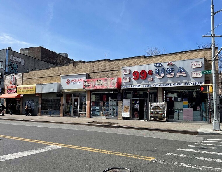 3029-3037 Third Ave, Bronx, NY à louer - Photo du bâtiment - Image 2 de 2