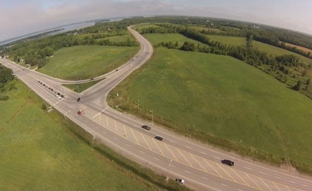 5823 HWY-12, Orillia, ON for sale Aerial- Image 1 of 1