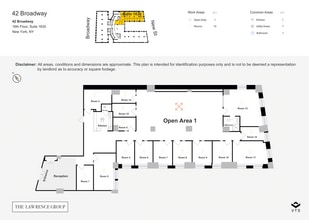42 Broadway, New York, NY for lease Floor Plan- Image 1 of 10