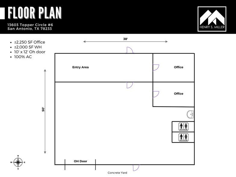 13603 Topper Cir, San Antonio, TX à louer - Plan d’étage - Image 3 de 6