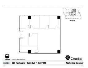 1200 Abernathy Rd NE, Atlanta, GA à louer Plan de site- Image 1 de 2
