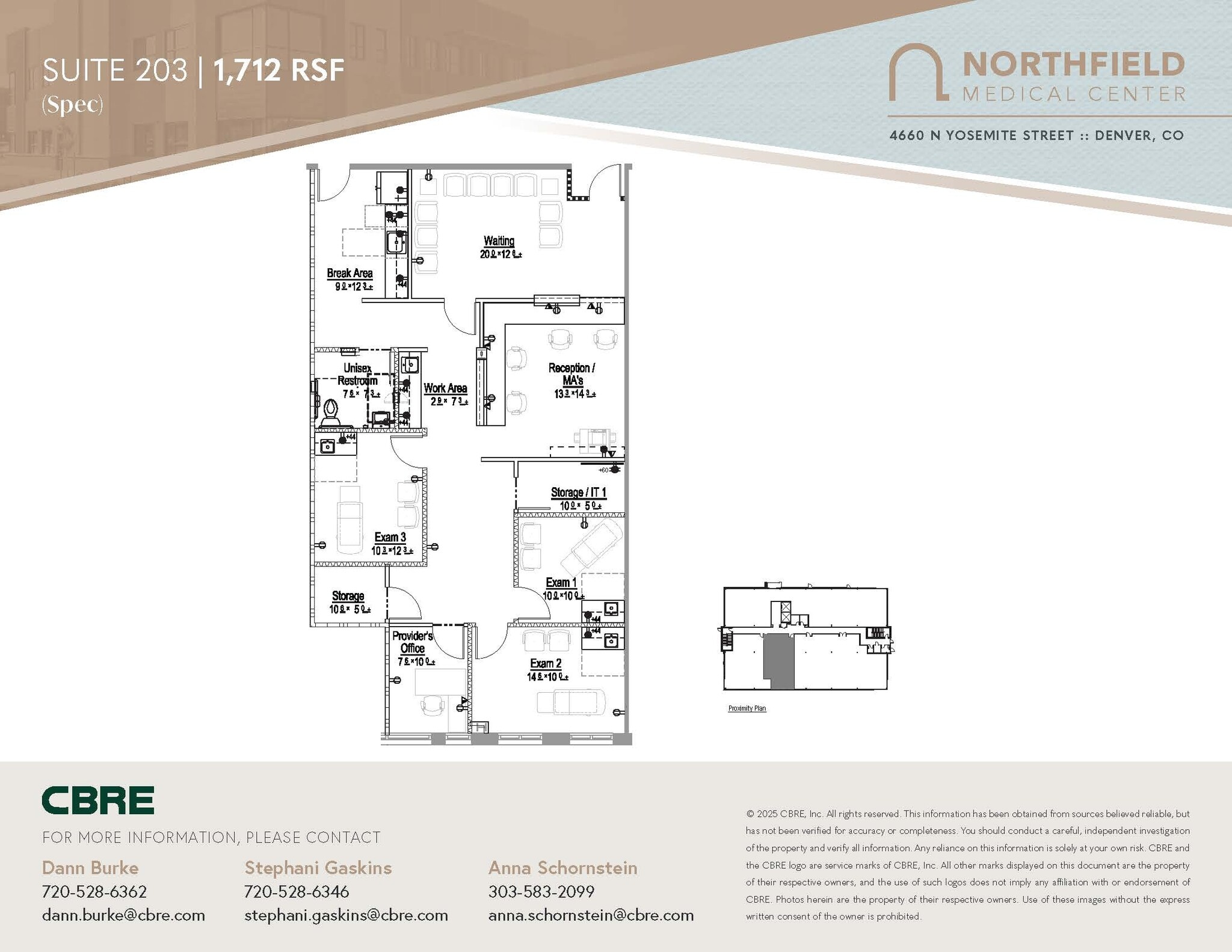 4660 N Yosemite St, Denver, CO for lease Floor Plan- Image 1 of 1