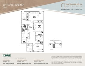 4660 N Yosemite St, Denver, CO for lease Floor Plan- Image 1 of 1