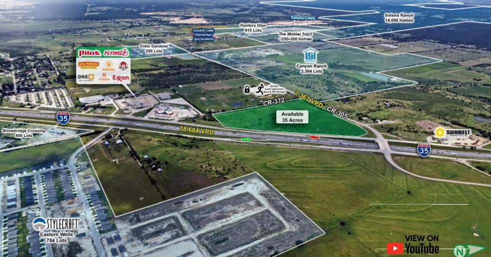 SWC I-35 & CR 305, Jarrell, TX for sale - Building Photo - Image 1 of 12