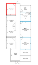 444 E Main St, Lexington, KY à louer Plan d’étage- Image 1 de 2