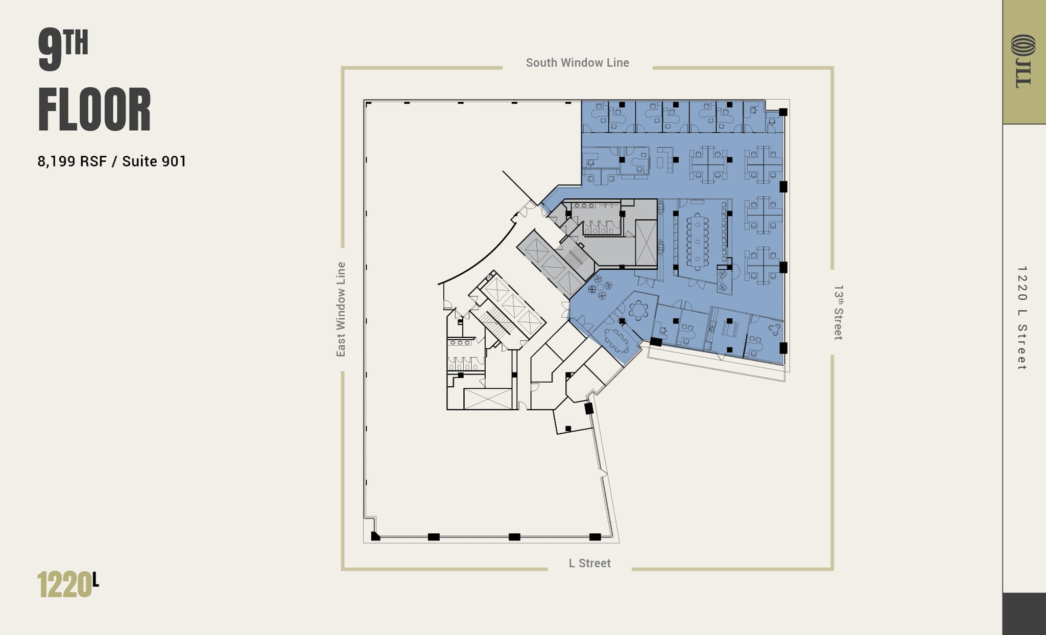 1220 L St NW, Washington, DC for lease Floor Plan- Image 1 of 1