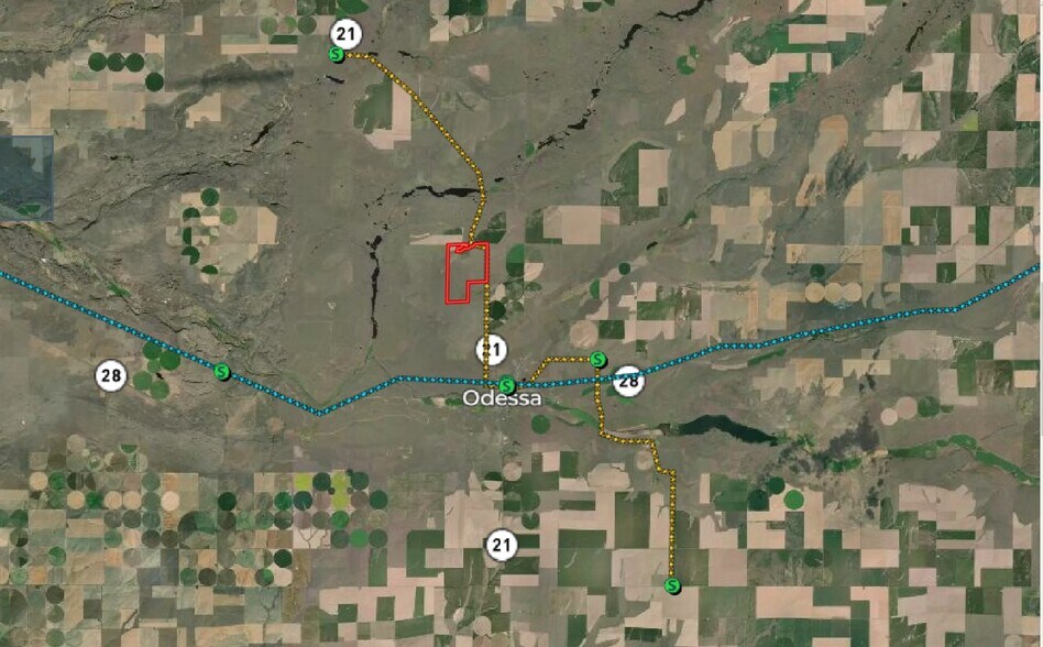 7027 State Route 21 N, Odessa, WA à louer - Aérien - Image 3 de 3