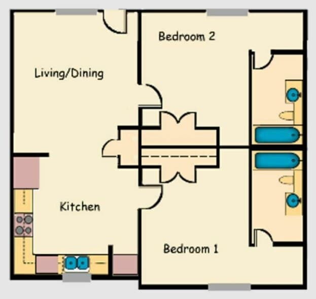 University Suites & Villas at WCU portfolio of 3 properties for sale on LoopNet.ca - Floor Plan - Image 3 of 24