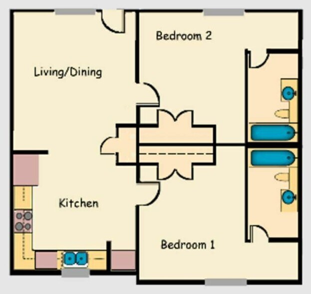 University Suites & Villas at WCU portefeuille de 3 propriétés à vendre sur LoopNet.ca - Plan d’étage - Image 3 de 24