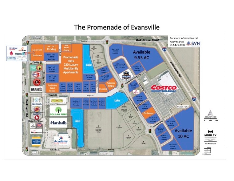 6432 Florida, Evansville, IN for lease - Site Plan - Image 2 of 6