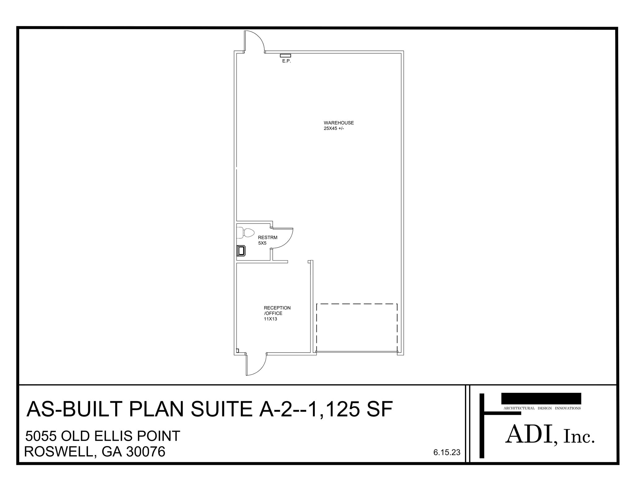 5055 Old Ellis Pt, Roswell, GA for lease Site Plan- Image 1 of 1
