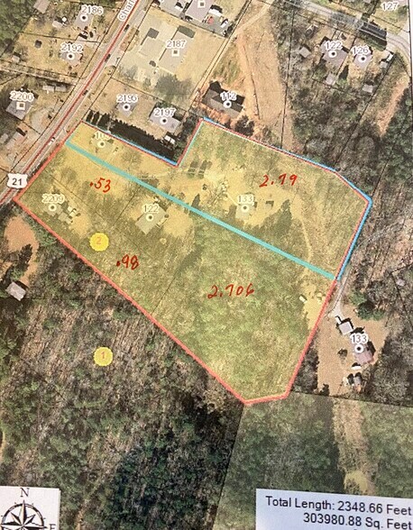 2209 Charlotte Hwy, Mooresville, NC à vendre - Aérien - Image 3 de 15