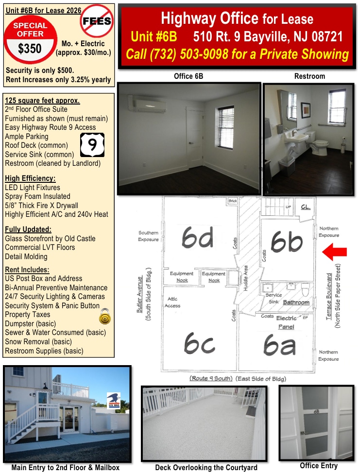 510 Atlantic City Blvd, Bayville, NJ à louer Photo intérieure- Image 1 de 4