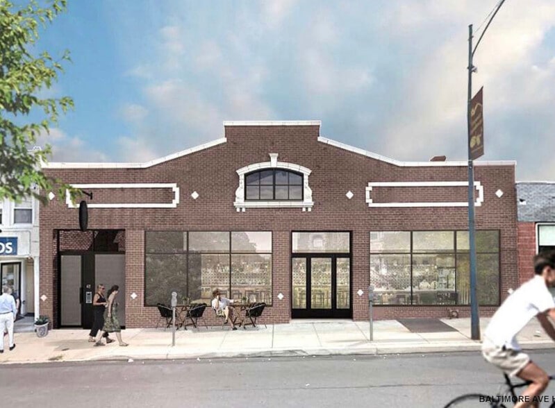 48-50 E Baltimore Ave, Lansdowne, PA for lease - Building Photo - Image 1 of 3