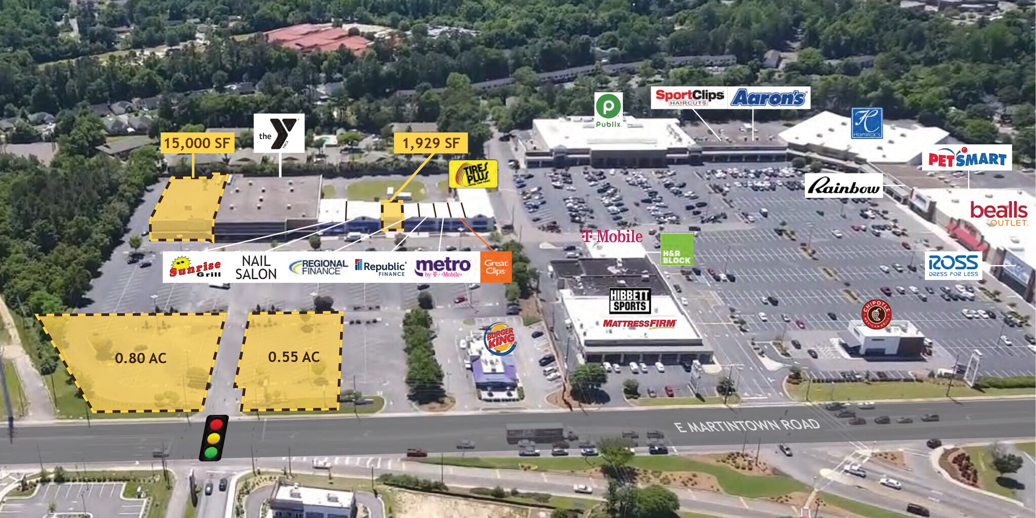 410 E Martintown Rd, North Augusta, SC for lease Building Photo- Image 1 of 2