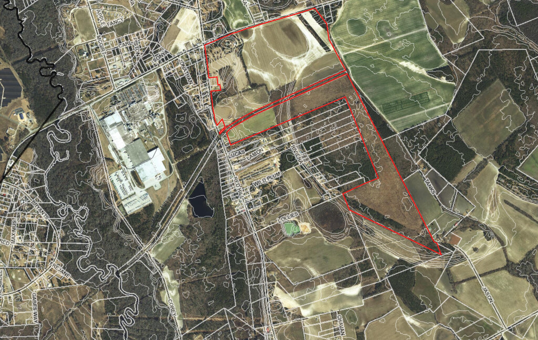 2740 NC Highway 71 N, Maxton, NC for sale Aerial- Image 1 of 13