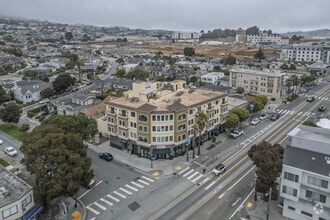 1490 Ocean Ave, San Francisco, CA - Aérien  Vue de la carte