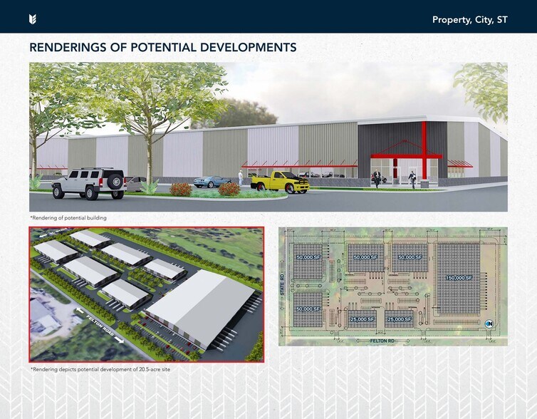 16260 Felton Rd, Lansing, MI for lease - Site Plan - Image 3 of 4