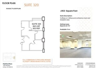 100 Pacifica, Irvine, CA à louer Plan d’étage- Image 1 de 1