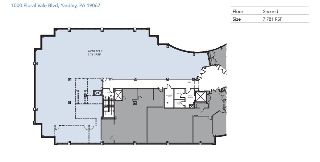 1000 Floral Vale Blvd, Yardley, PA for lease Floor Plan- Image 1 of 1