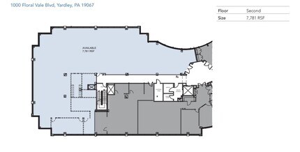 1000 Floral Vale Blvd, Yardley, PA for lease Floor Plan- Image 1 of 1