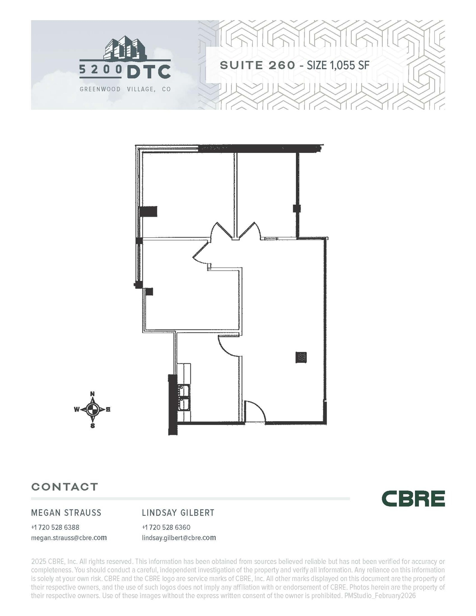 5200 Dtc Pky, Greenwood Village, CO for lease Floor Plan- Image 1 of 1