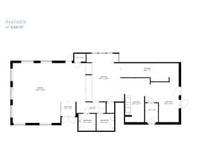 321 E Woodlawn Rd, Charlotte, NC à louer Plan d’étage- Image 1 de 1