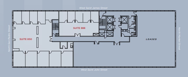 111 W Saint John St, San Jose, CA for lease Floor Plan- Image 1 of 1