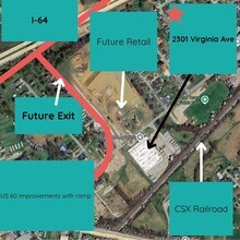 2301 Virginia Ave, Culloden, WV for lease Map- Image 2 of 13