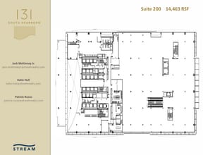 131 S Dearborn St, Chicago, IL à louer Plan d’étage- Image 1 de 1