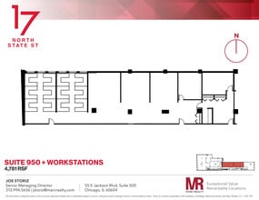 17 N State St, Chicago, IL for lease Floor Plan- Image 1 of 6