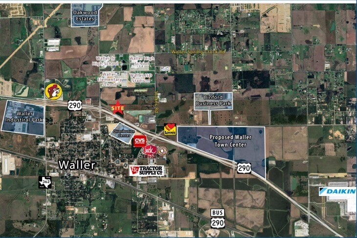 NEC US 290 at Field Store Road, Waller, TX à vendre - Aérien - Image 2 de 10