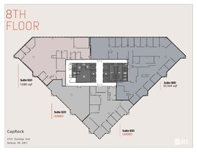 6903 Rockledge Dr, Bethesda, MD à louer Plan d’étage- Image 1 de 1