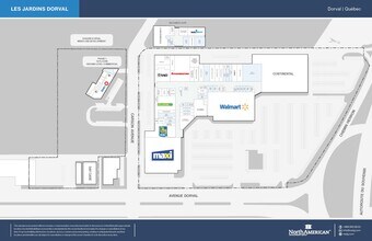 310-484 Av Dorval, Dorval, QC for lease Site Plan- Image 1 of 2