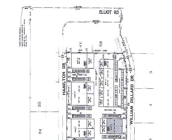 170 S William Dillard Dr, Gilbert, AZ for sale - Plat Map - Image 2 of 4