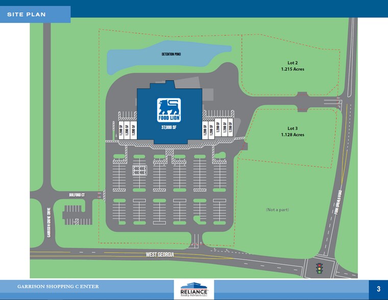 2321 W Georgia Rd, Simpsonville, SC for lease - Site Plan - Image 2 of 2