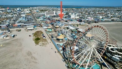 3400 Boardwalk, Wildwood, NJ - Aerial  map view